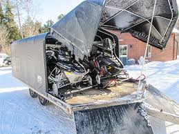 Nanook snowmobile covers are top of class universal covers designed for all sled chassis and made to handle anything canadian winters can throw at you. Canvasworks Snocap Trailer Enclosure Review Snowgoer