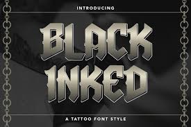 tattoo fonts lettering number