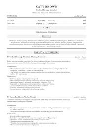 Our hotel management resume example, complete with our adaptable resume samples of writing will show you how to: 22 Food And Beverage Attendant Resume Examples Word Pdf 2020