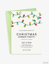 christmas invitation template in word
