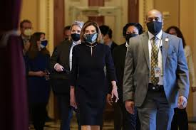 For months, pelosi has treated the possibility of trump's impeachment delicately, publicly noting the need for bipartisan support and significant evidence of wrongdoing before pursuing the president's. Why Nancy Pelosi Wore Same Suit To Both Trump Impeachments Chicago Tribune