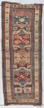 antique kazak runner oriental rug 3 3