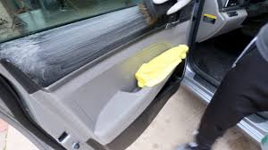 clean car door panels in less than 5