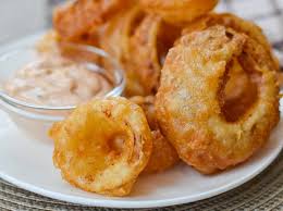 beer battered onion rings small town