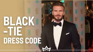 black tie dress code
