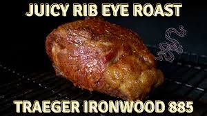 rib eye roast traeger ironwood 885