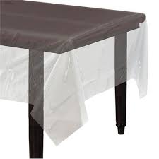 Clear Plastic Table Cover 1 4m X 2 8m