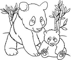A panda listed in the red book. Panda Coloring Pages Best Coloring Pages For Kids