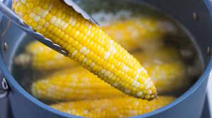 A Pot Full Of Yellow Corn gambar png