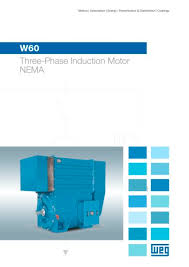 w60 three phase induction motor nema