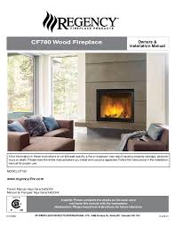 Regency Alterra Cf780 Wood Fireplace