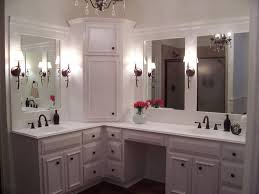 Looking for custom bathroom vanities or bathroom storage ideas? Corner Bathroom Vanity