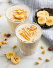 need a pick me up  banana peanut butter smoothie  no
