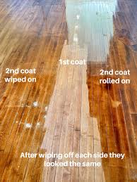 staining our floors with dark tung oil