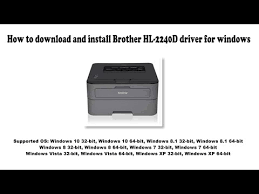 Brother tn 420 free download, and many more programs How To Download And Install Brother Hl 2240d Driver Windows 10 8 1 8 7 Vista Xp Youtube