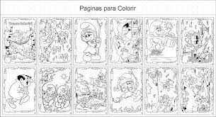 Desenhos para colorir os smurfs. Livro De Colorir Os Smurfs 15x21cm No Elo7 G A Personalize 1238cb0
