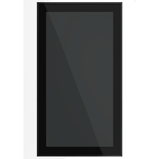 Black Aluminium Frames Black Glass