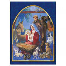 Beyond setting up and decorating your christmas tree and celebrating the nativity, few holiday activities are more traditional than sending christmas cards to loved ones, friends and business associates, near and far. Nativity Christmas Religious Cards Current Catalog