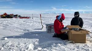 Water Detected Under Antarctic Ice