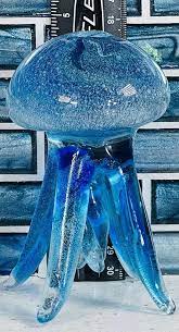 Hand Blown Art Glass Jellyfish