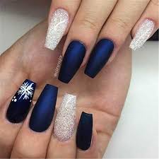 Coffin nail designs are the favorite among celebrities these days who have adopted this trend in a big way. Coffin Acrylic Nails Winter Novocom Top