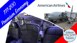american airlines premium economy 777