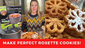 rosette cookie recipe how to make