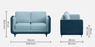 mojo fabric 2 seater sofa in funky