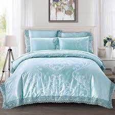 Bedding Sets Lace Silk Satin Cotton Bed