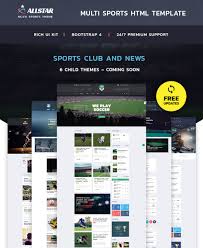 Sport Site Templates