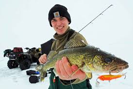 mid season ice fishing tips for walleye
