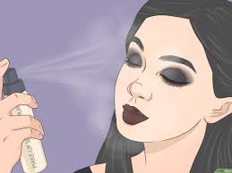 how to apply goth makeup a simple