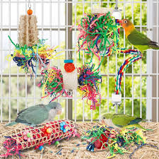 lovyococo bird toys bird shredding