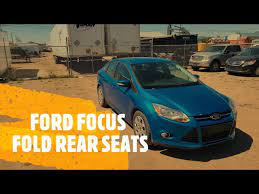 Ford Focus How To Fold Down Rear