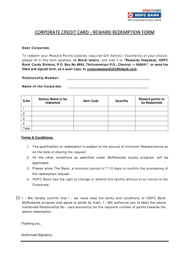 hdfc redemption form fill