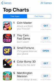 Small Fortune Mobile Game Tops App Chart Youngest Media