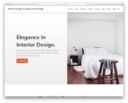 27 Best Responsive Interior Design Website Templates 2019