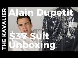 Wtf A 37 Suit Alain Dupetit Unboxing And Review
