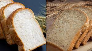 white bread vs whole wheat bread is