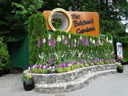 entrance to the butchart gardens photo