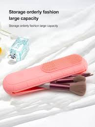1pc silicone makeup brush organizer