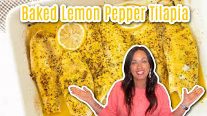 easy baked lemon pepper tilapia you