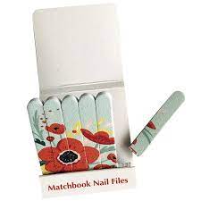 matchbook style custom nail files