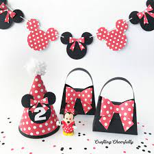 diy minnie mouse party supplies