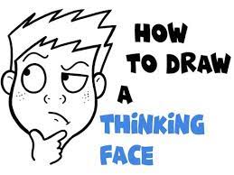 Find the perfect piece for you today! How To Draw Cartoon Facial Expressions Thinking Figuring Something Out Youtube
