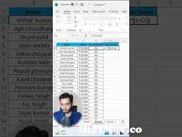 how to make salary increment sheet in