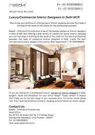 luxury commercial interior designers in