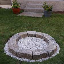 diy backyard fire pit build it in just