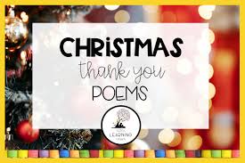 christmas thank you poem collection