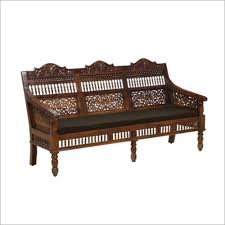 3 seater wooden sofa set manufacturer